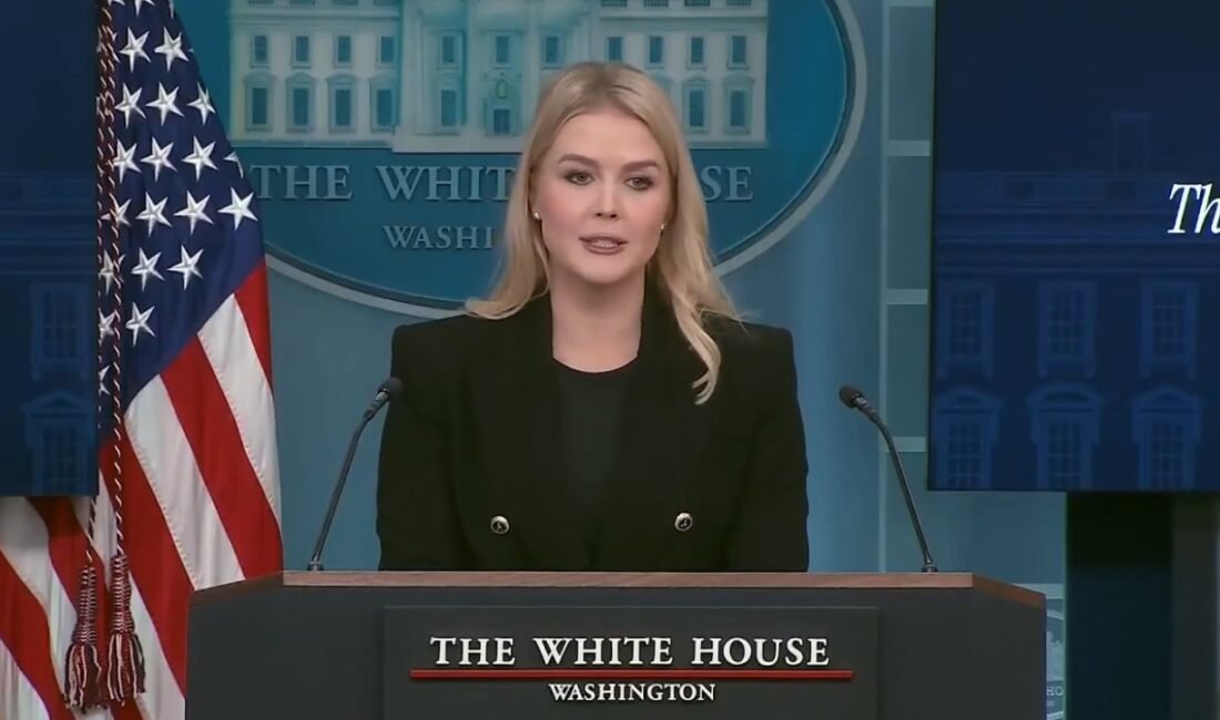 Beyaz Saray Sözcüsü Karoline Leavitt, Başkan Donald Trump ve ekibinin