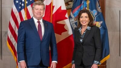 Vali Hochul, Kanada Başkonsolosu ile görüştü HASAN ÇELİK/TÜRK USA NEWS