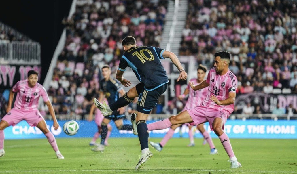 Cumartesi gecesi Philadelphia Union, Chase Stadyumu’nda Inter Miami CF’ye 2-1