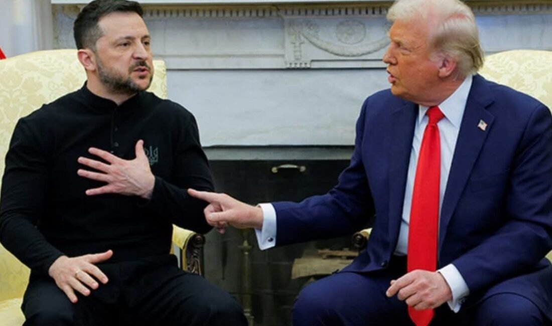 ABD Başkanı Donald Trump, Ukrayna Devlet Başkanı Vlodomir Zelenskiy'yi Beyaz