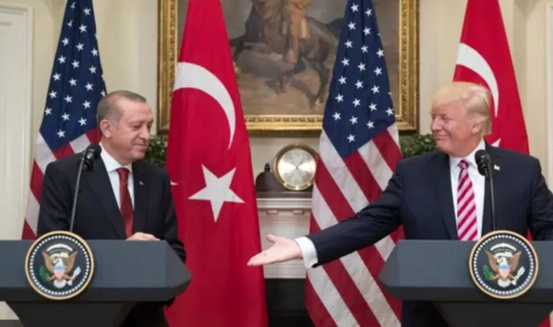 Cumhurbaşkanı Recep Tayyip Erdoğan, ABD Başkanı Donald Trump ile bir