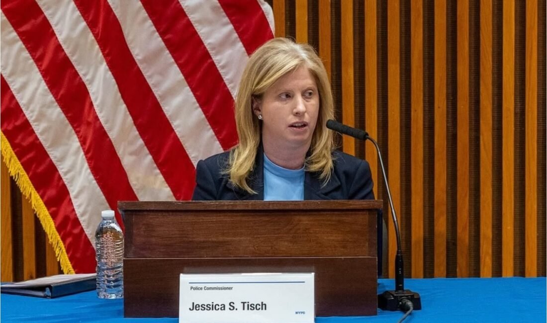 NYPD Polis Komiseri Jessica Tisch, şehir genelinde suçların 2024 un
