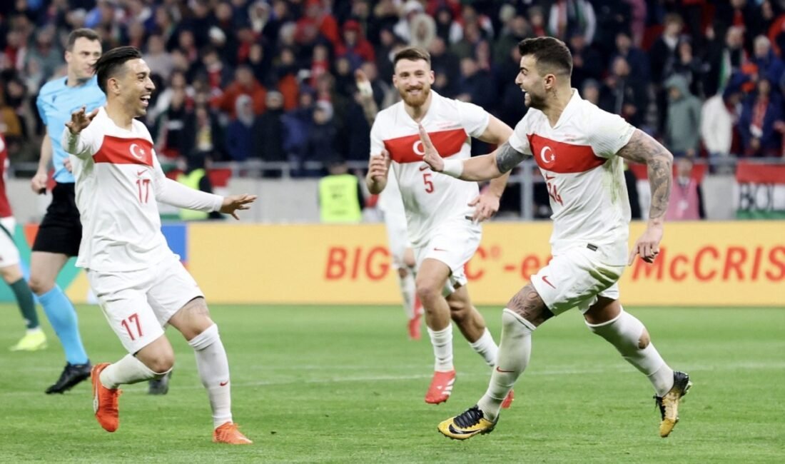 A Millî Takımımız, UEFA Uluslar Ligi Play-Off Turu rövanş maçında