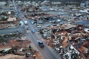 ABD’de şiddetli hava koşullarının Missouri, Kansas, Teksas, Arkansas, Oklahoma ve