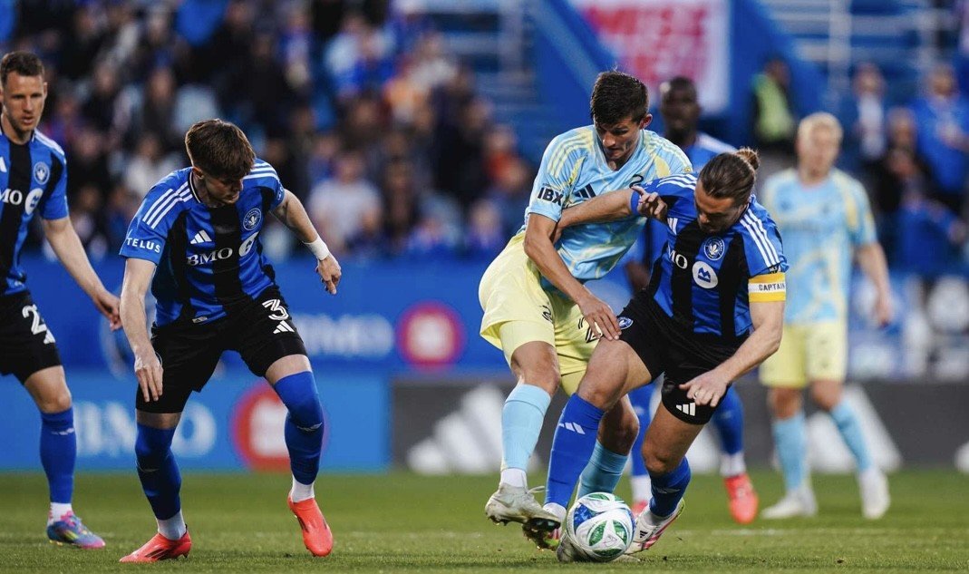 Philadelphia Union, Cumartesi gecesi Kanada deplasmanında CF Montréal’i 2-1 mağlup