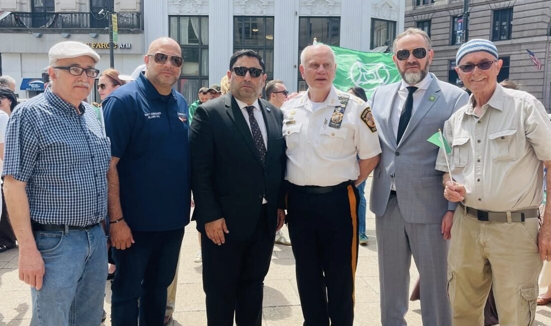 Philadelphia Ahıskalılar Derneği Başkanı Shuhrat Temirov, New Jersey’nin Paterson kentinde