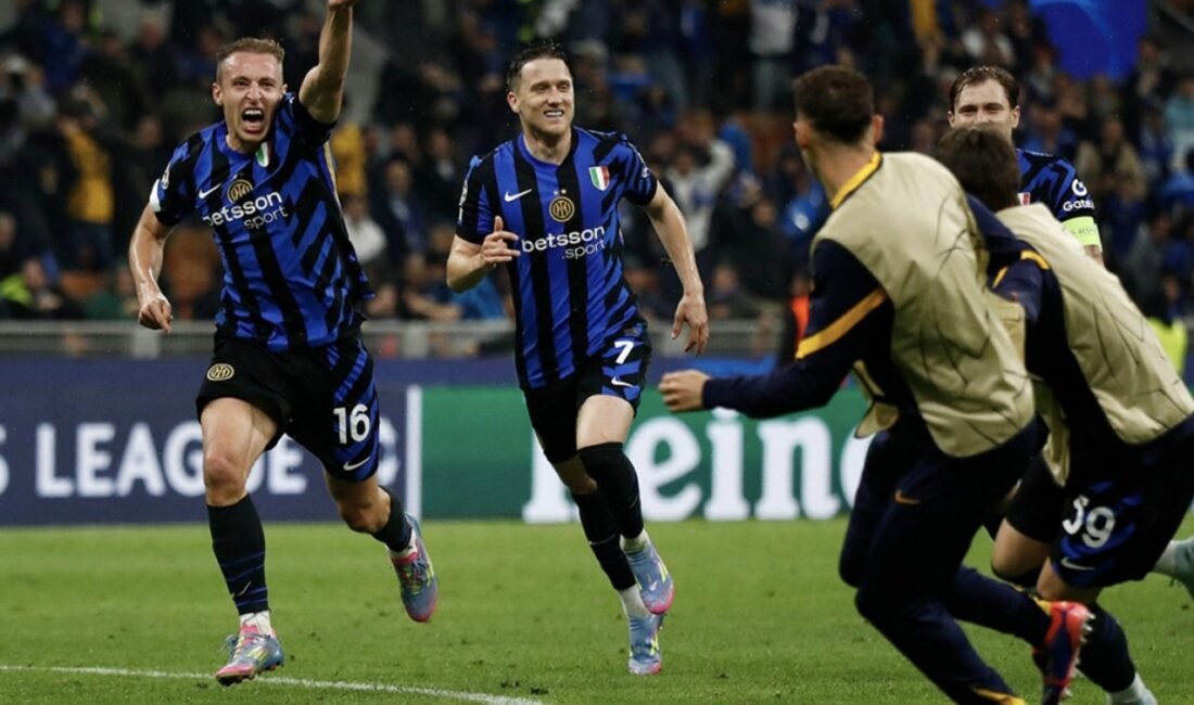 Şampiyonlar Ligi yarı finalinde Inter, 3-3 biten maçın rövanşında sahasında