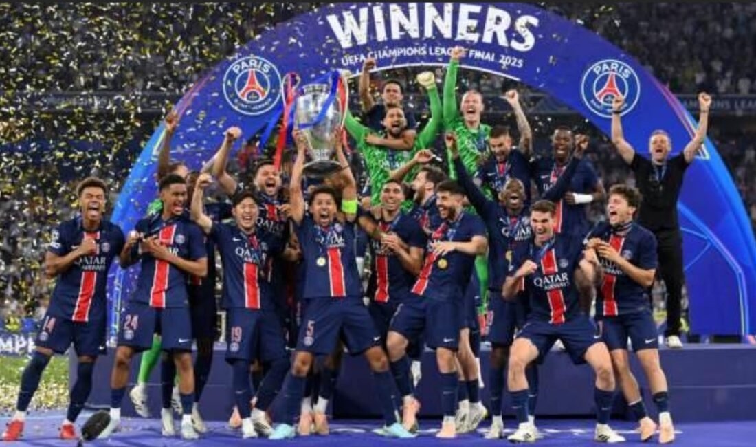 UEFA Şampiyonlar Ligi finalinde Fransız ekibi Paris Saint-Germain ile İtalyan