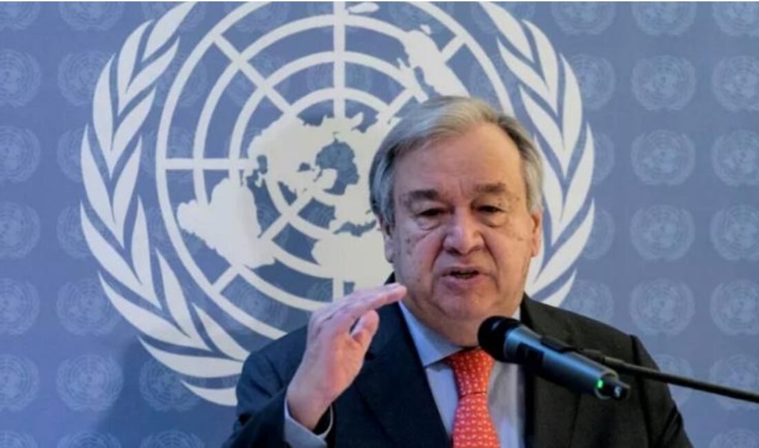 New York - Birleşmiş Milletler (BM) Genel Sekreteri Antonio Guterres,