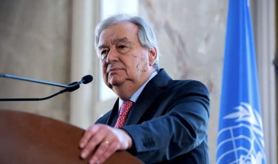 Birleşmiş Milletler (BM) Genel Sekreteri Antoino Guterres, “İsrail ve İran