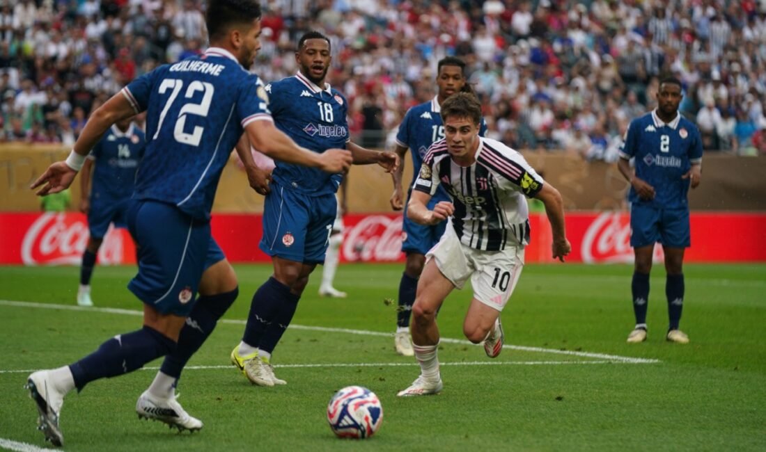 FIFA Kulüpler Dünya Kupası'nda G Grubu ikinci maçında Juventus, Wydad'ı