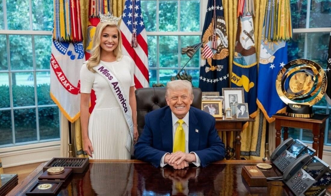 WASHINGTON D.C. — Eski Alabama güzeli ve 2025 Miss America