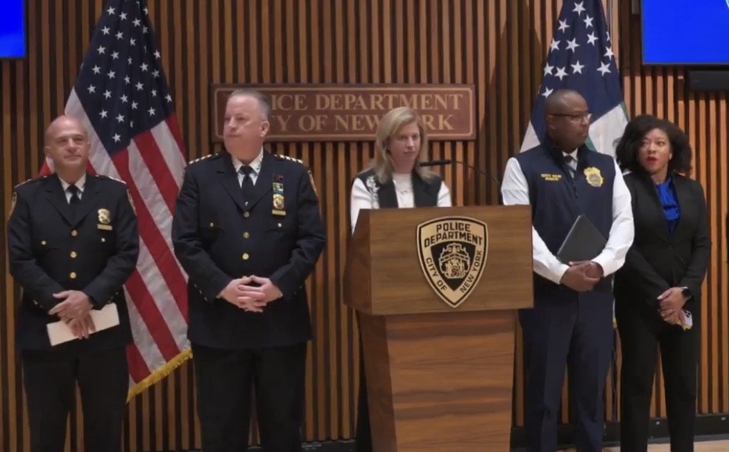 New York Belediye Başkanı Eric Adams ve Polis Komiseri Jessica