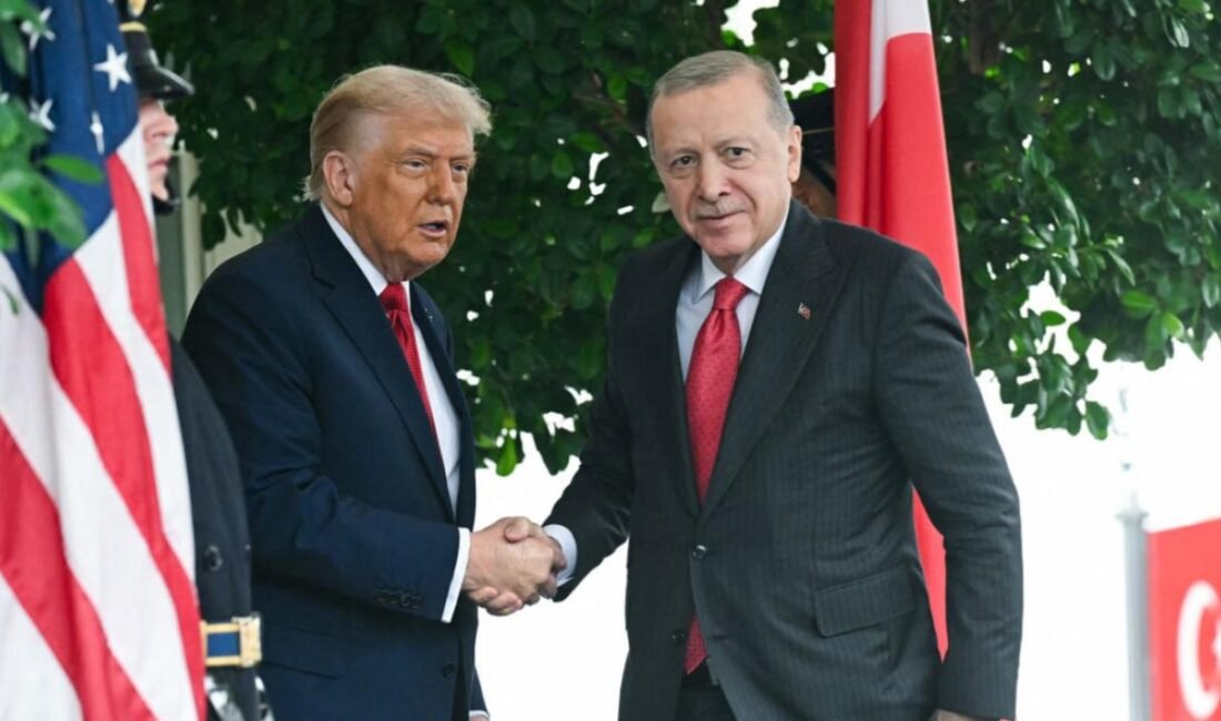 ABD Başkanı Donald Trump, Cumhurbaşkanı Recep Tayyip Erdoğan'ı Beyaz Saray'da
