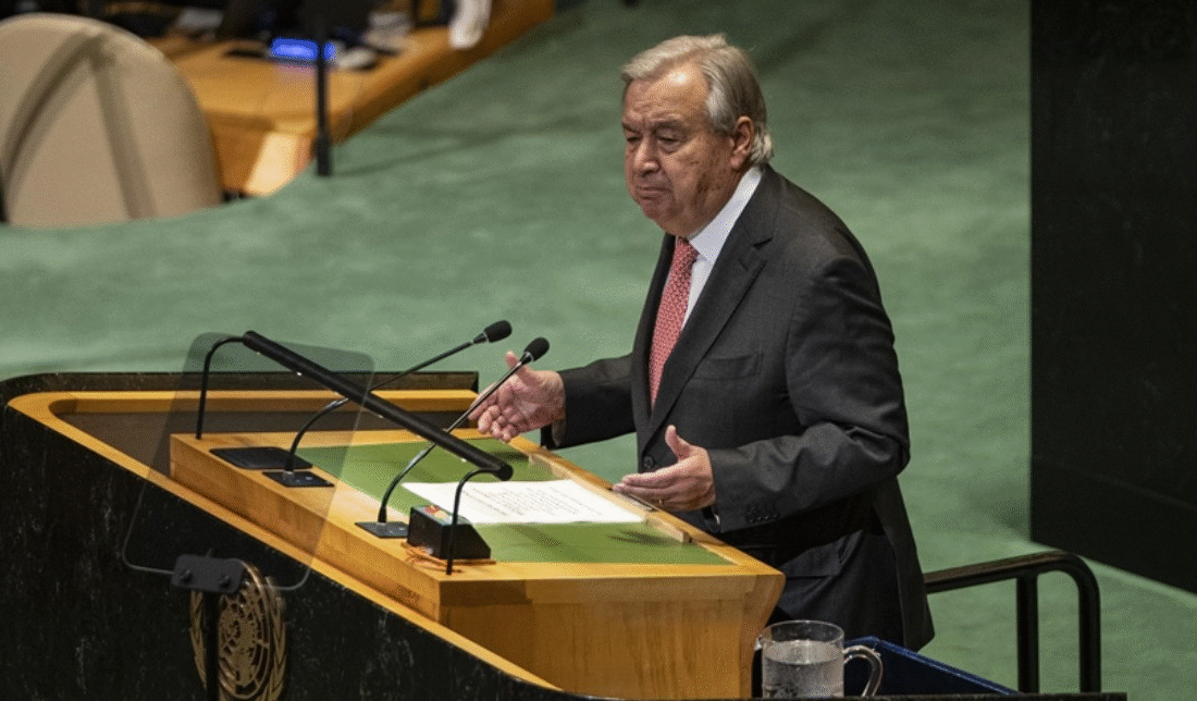 BM Genel Sekreteri Guterres, “İnsafsız bir insan acıları çağına girdik.