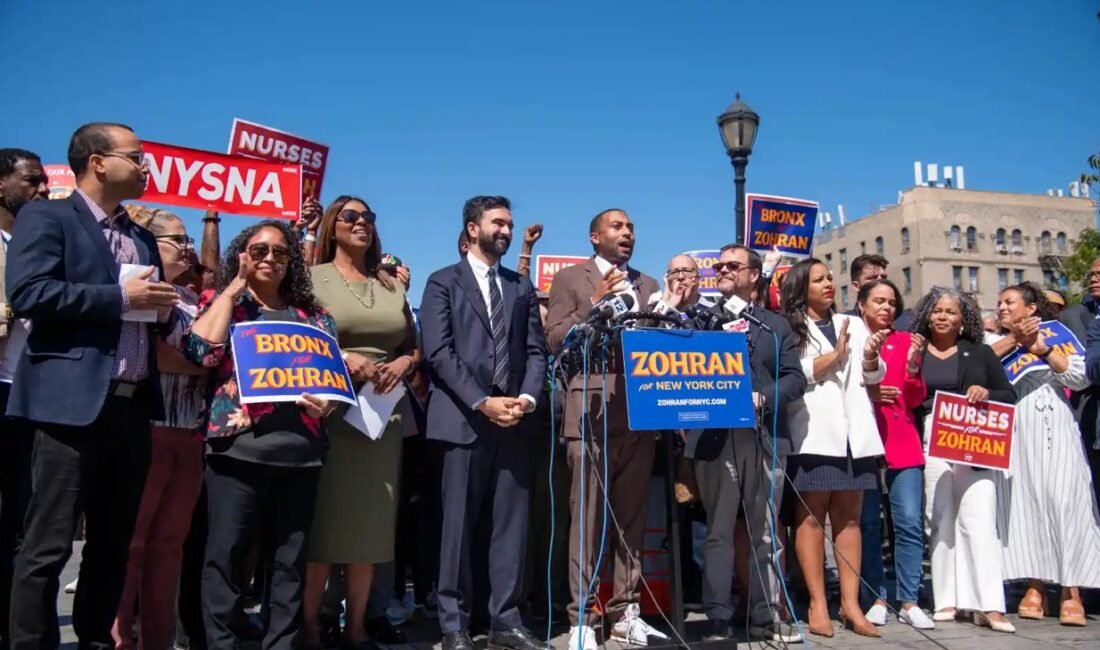 New York’un Bronx İlçesi Demokrat Partisi, Salı günü Yankee Stadyumu