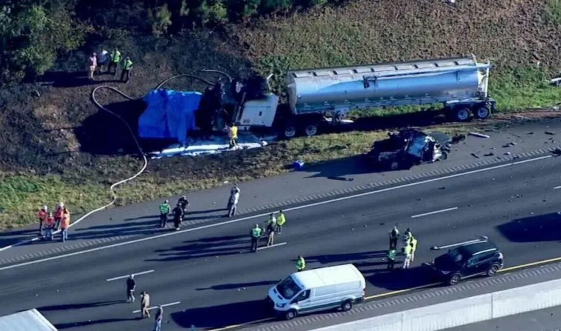 JACKSON COUNTY, GEORGIA — ABD`nim Georgia eyaletinde Interstate 85 otoyolunda