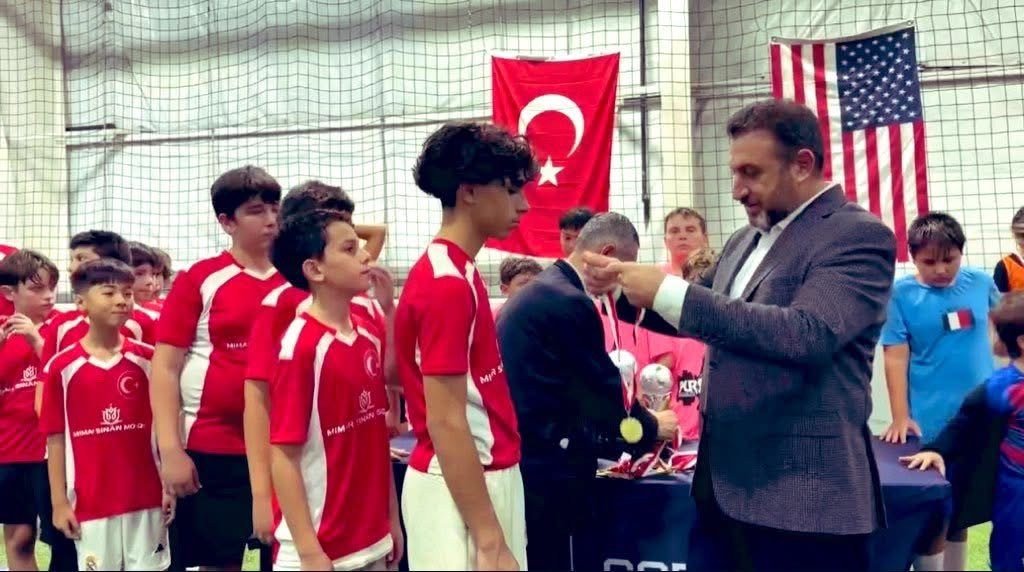 New York Başkonsolosluğu Din Hizmetleri Ataşeliği tarafından organize edilen futbol