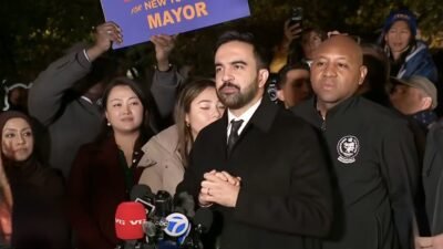 NEW YORK — New York Belediye Başkanlığı seçimlerine saatler kala,