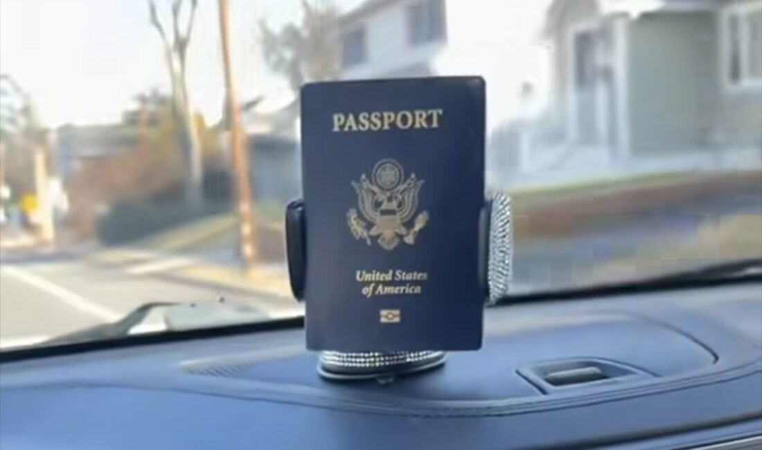 Amerika Birleşik Devletleri’nde “2026 yılında Amerika’da araba sürüyorum” notuyla sosyal