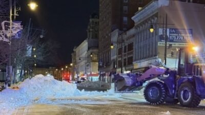 ABD’de etkili olan şiddetli kış fırtınası, ulaşımı ve günlük hayatı