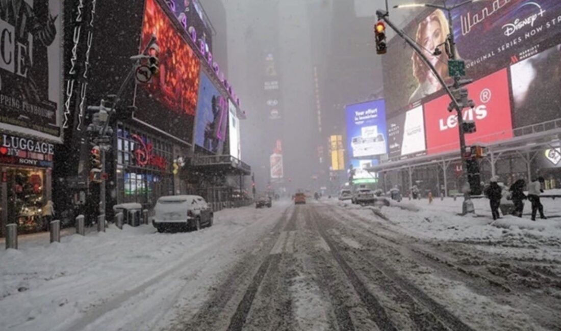 ABD genelinde etkili olan yoğun kış koşulları, aradan geçen zamana
