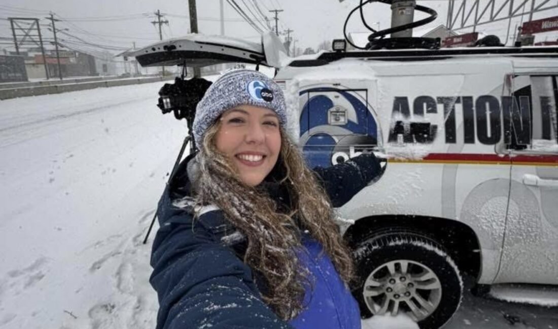 ABD genelinde etkisini artıran olumsuz hava koşulları, gazetecilerin sahadaki görevlerini