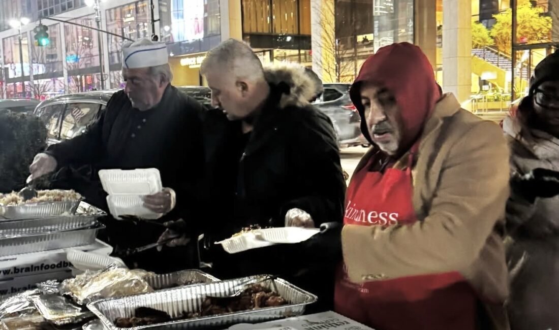 New York’ta dondurucu soğukların etkisini artırdığı, termometrelerin eksi 6 dereceyi