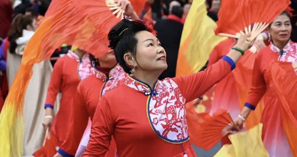 NEW YORK — Manhattan’daki Chinatown, Ay Yeni Yılı kutlamaları kapsamında bu