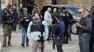 ABD’nin Michigan eyaletinde bulunan Temple Israel Sinagogu’nda Perşembe günü yaşanan