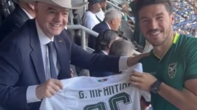 MONTERREY, Meksika – FIFA Başkanı Gianni Infantino, Bolivya ile Surinam arasındaki