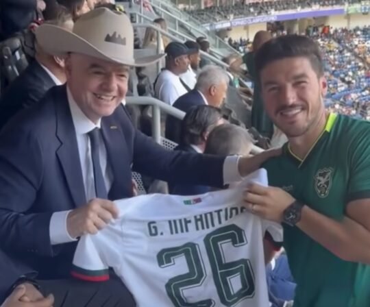 MONTERREY, Meksika – FIFA Başkanı Gianni Infantino, Bolivya ile Surinam arasındaki