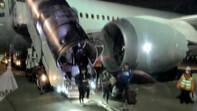 ABD - Japonya’dan New York’a gitmek üzere kalkış hazırlığı yapan