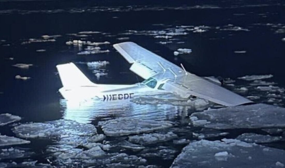 New York eyaletinde korku dolu anlar yaşandı. Newburgh yakınlarında motor