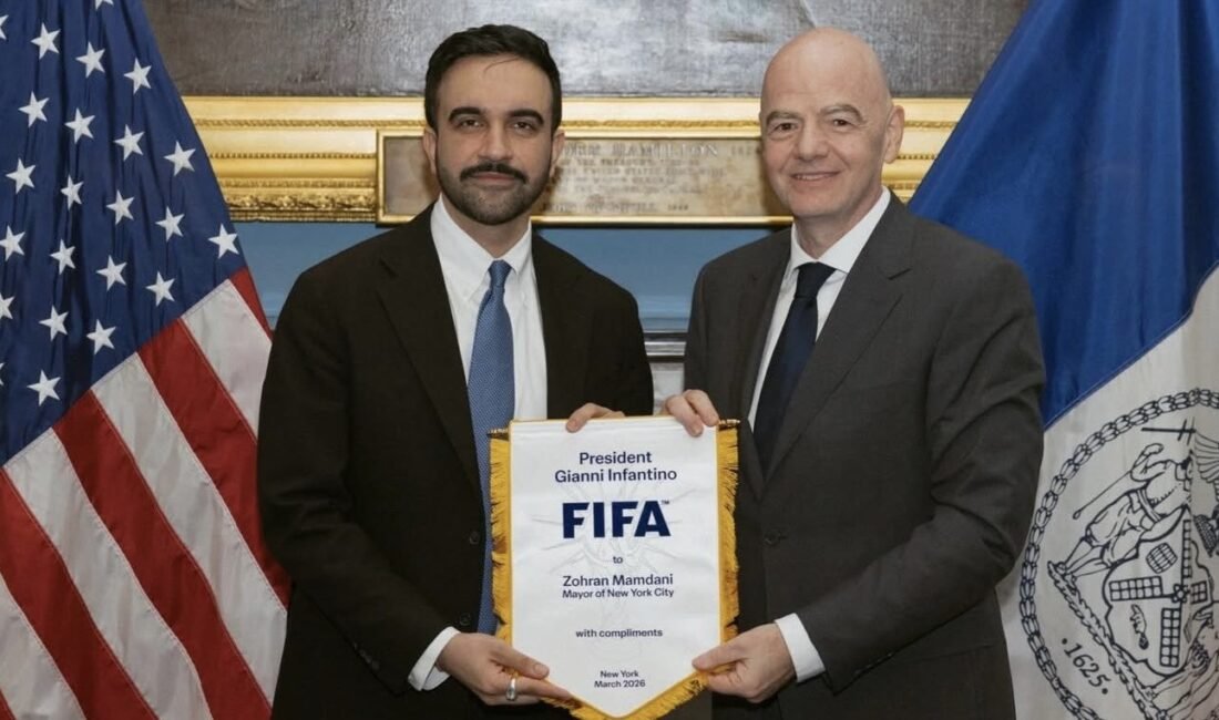 NEW YORK - FIFA Başkanı Gianni Infantino, yaklaşan 2026 FIFA
