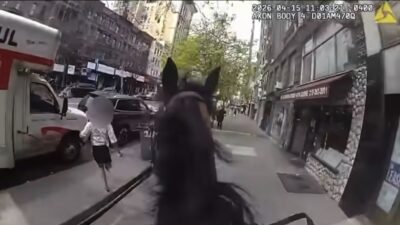 New York’ta film sahnelerini aratmayan bir kovalamaca, hem tanıkları şaşkına