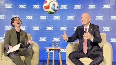 FIFA Başkanı Gianni Infantino, Washington, D.C.’de düzenlenen Semafor Dünya Ekonomisi