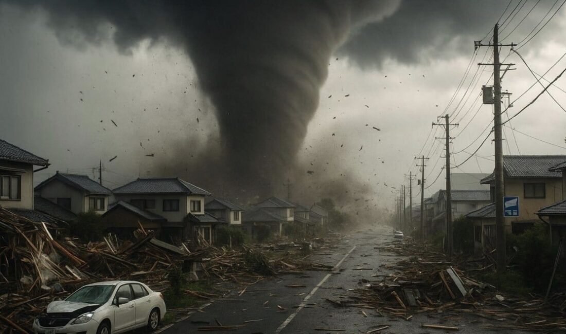 ABD’nin Oklahoma eyaletinde etkili olan şiddetli hortumlar büyük yıkıma yol