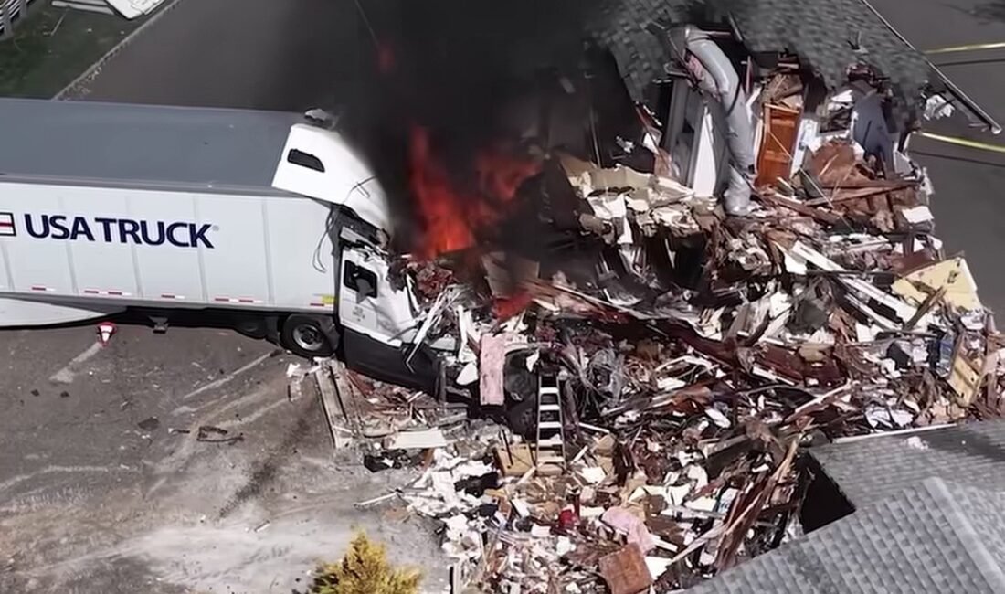 ABD’nin New Jersey eyaletine bağlı Clifton kentinde yaşanan kaza, bölgede büyük paniğe neden oldu.