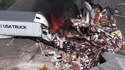 ABD’nin New Jersey eyaletine bağlı Clifton kentinde yaşanan kaza, bölgede büyük paniğe neden oldu.