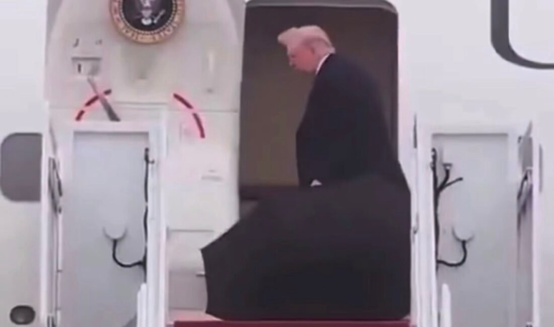 ABD Başkanı Donald Trump, kamuoyunda yankı uyandıran bir davranışıyla yeniden gündeme