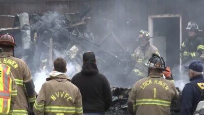 ABD’nin Pennsylvania eyaletinin orta kesiminde meydana gelen patlama ve ardından çıkan yangın,