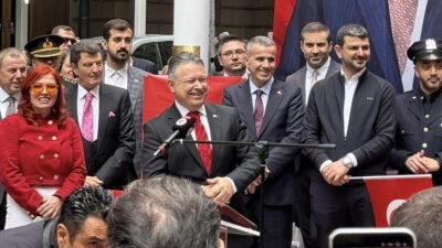 ABD’nin New York kentinde, 43. Türk Günü Yürüyüşü öncesinde düzenlenen