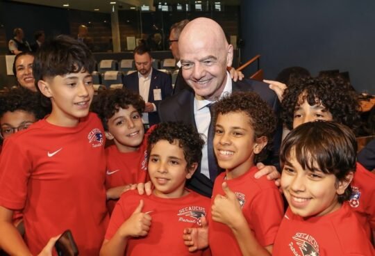 Gianni Infantino, Birleşmiş Milletler’in New York’taki merkezinde düzenlenen “World Football
