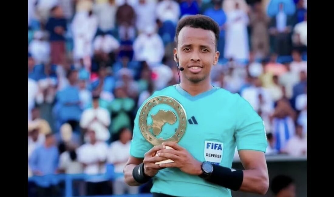 Dünya Kupası'nda görev yapmak üzere FIFA tarafından görevlendirilen Somalili hakem