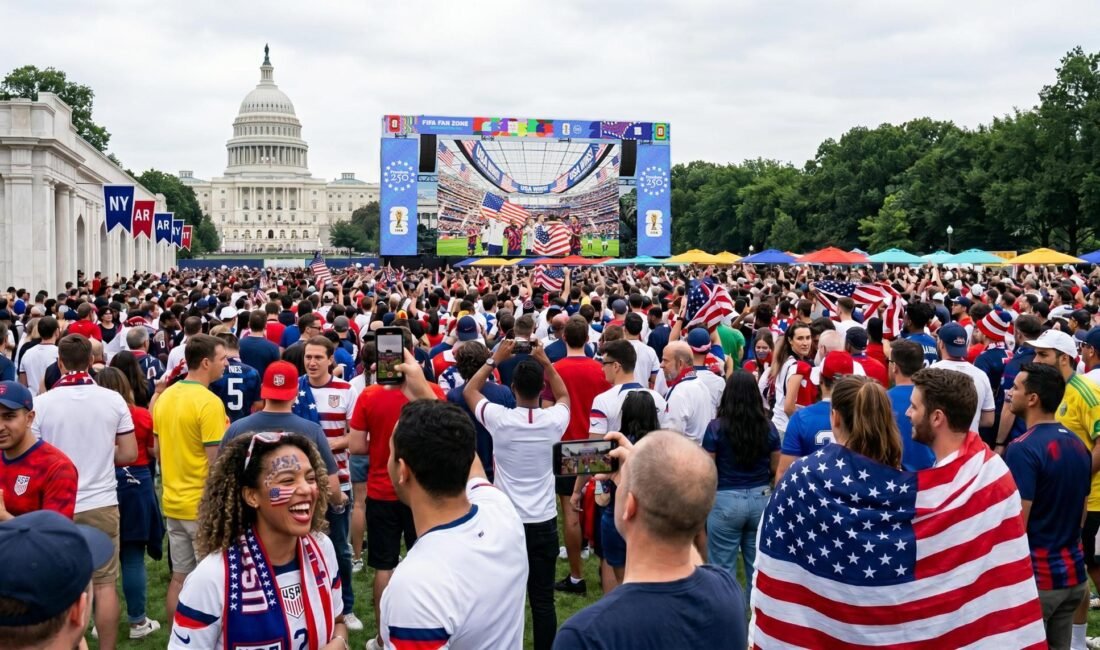 FIFA Dünya Kupası 2026™ kapsamında Washington D.C.‘nin kalbi sayılan National
