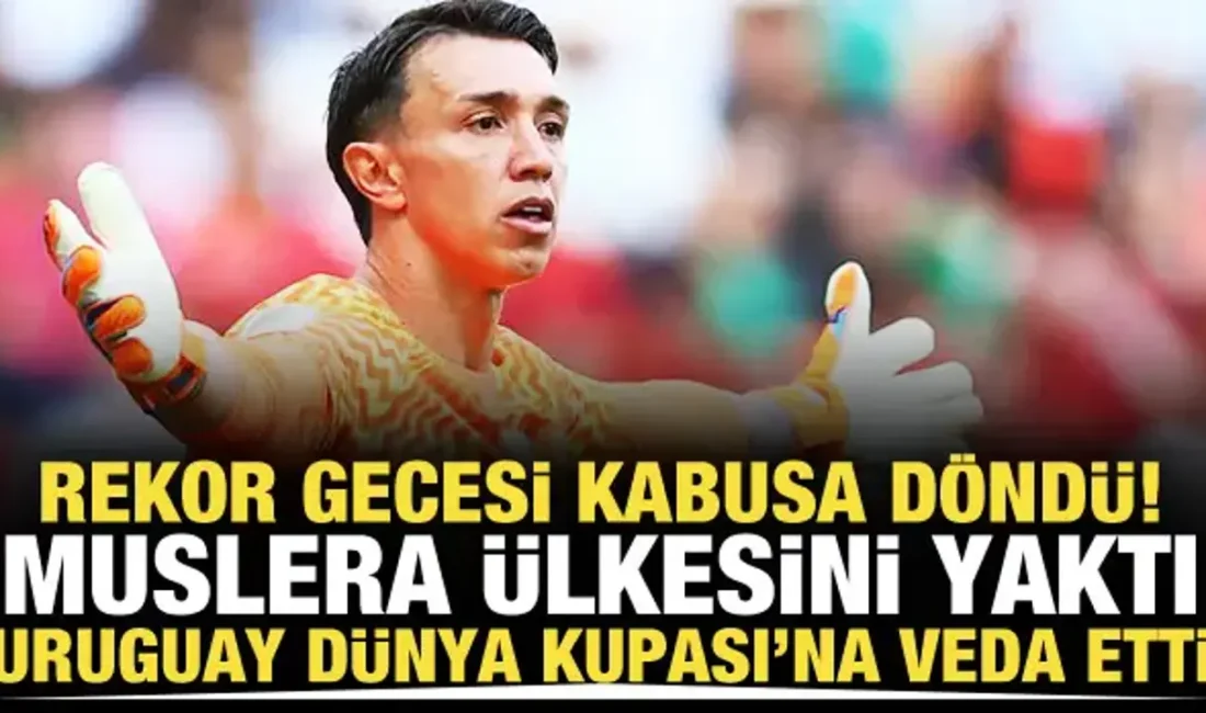 2026 Dünya Kupası H Grubu mücadelesinde Fernando Muslera, yediği golün