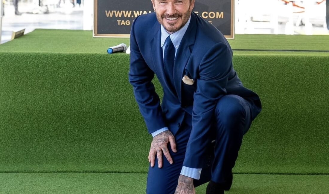 Futbol dünyasının efsane isimlerinden David Beckham, spor ve popüler kültüre