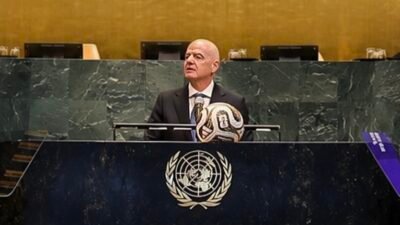NEW YORK – FIFA Başkanı Gianni Infantino, 2026 FIFA Dünya Kupası Finali’ne