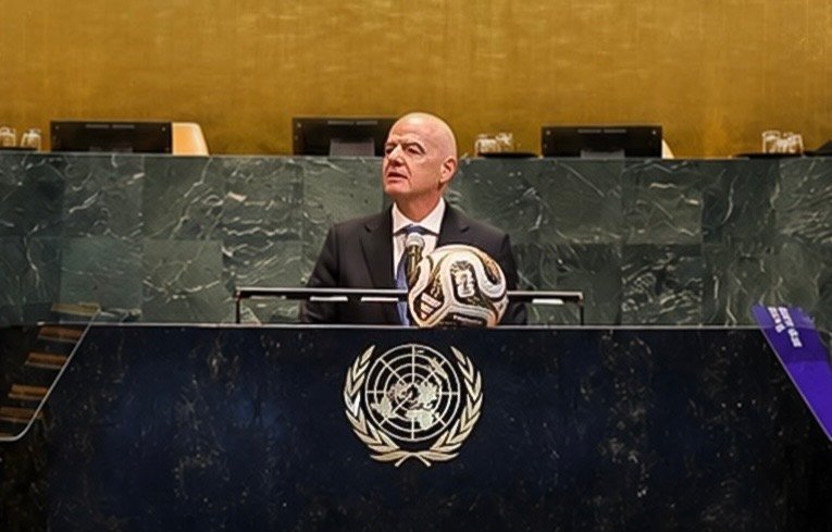 NEW YORK – FIFA Başkanı Gianni Infantino, 2026 FIFA Dünya Kupası Finali’ne